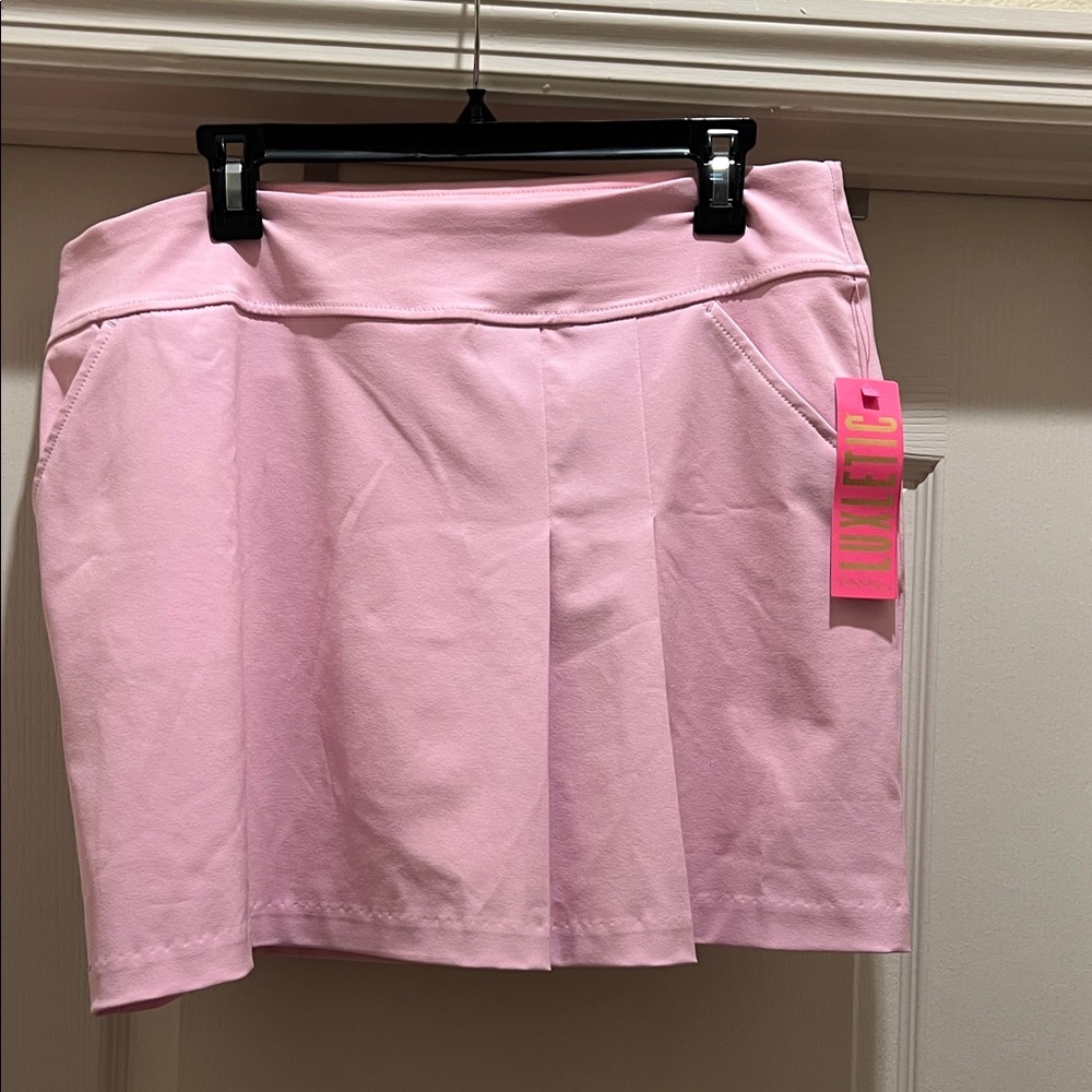 Lilly Pulitzer Light Pink Luxletic Skort 16